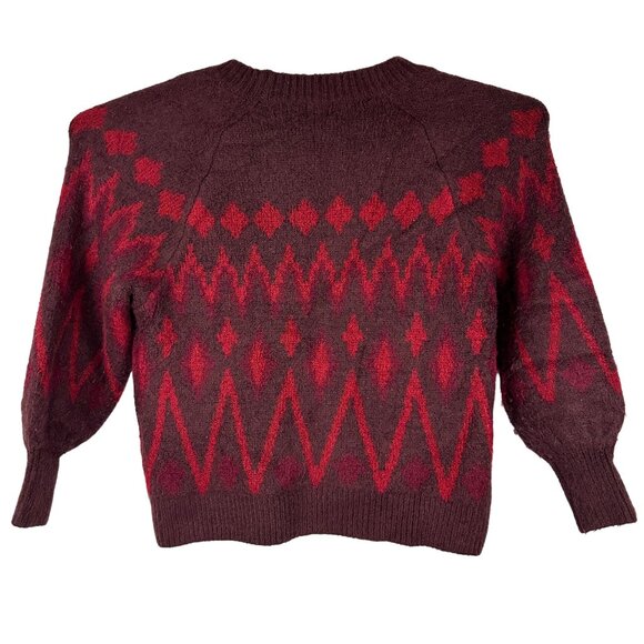 A New Day Women's Vintage Pattern Sweater Size L - Picture 2 of 4